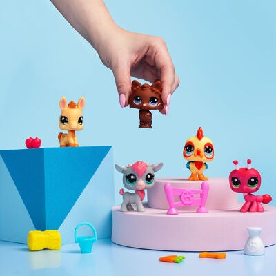 Littlest Pet Shop Farm Besties Figursett 5-Pack