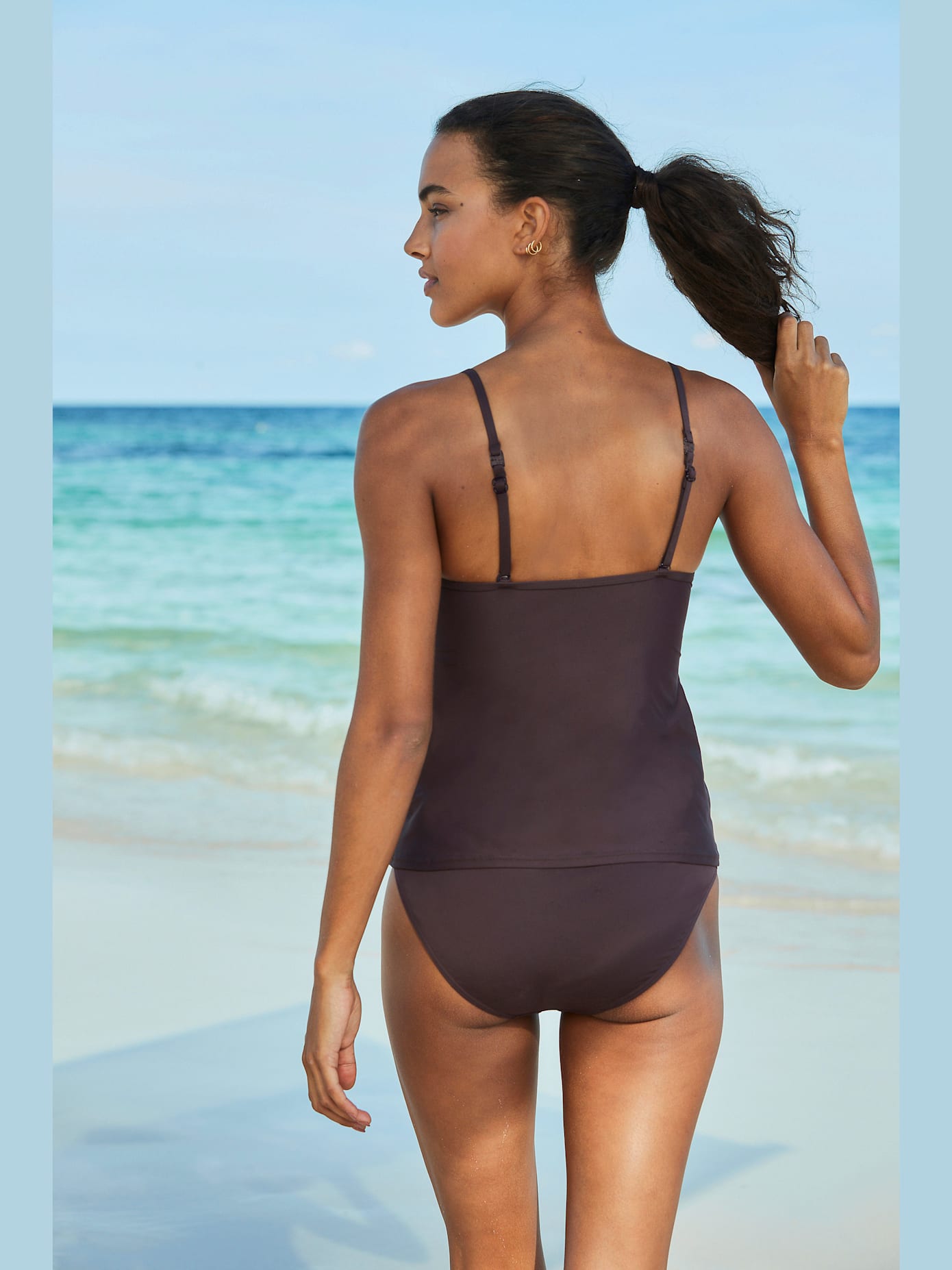 Haut de tankini bonnets amovibles