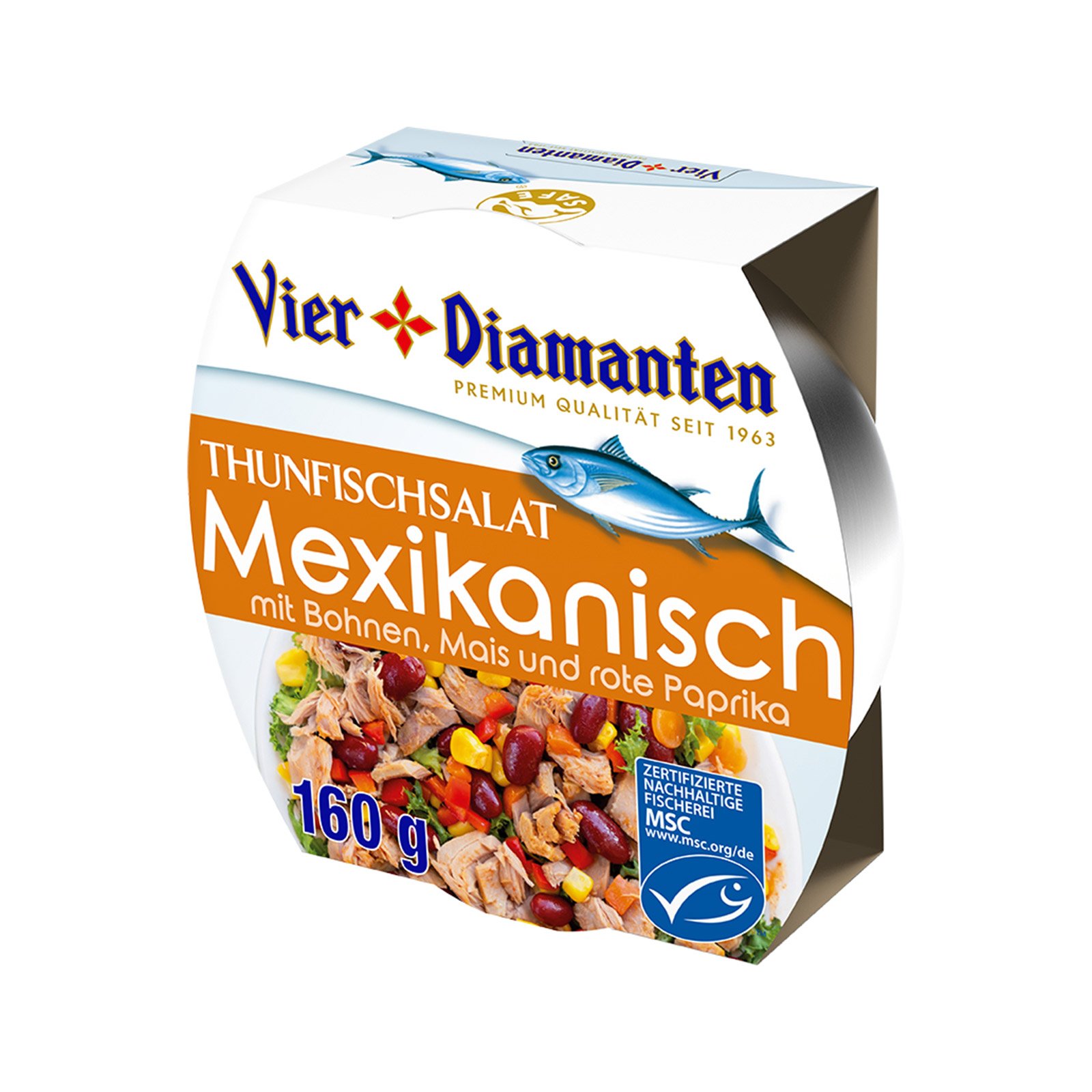 Vier Diamanten Thunfischsalat Mexikanisch