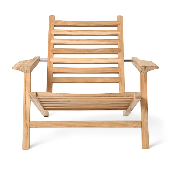 Carl Hansen - AH603 Liegestuhl, Teak unbehandelt
