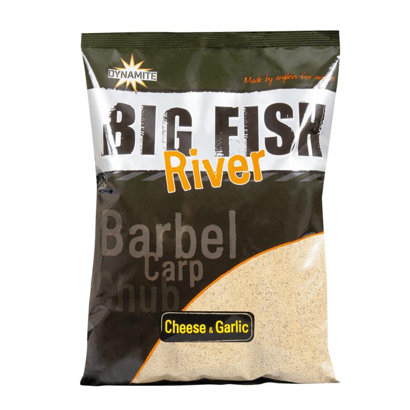 Amorce Dynamite Baits Big Fish River Cheese & Garlic Groundbait