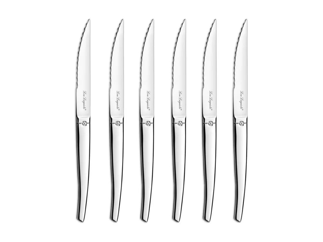 Jet - Bloc bois d'acacia 6 couteaux steak