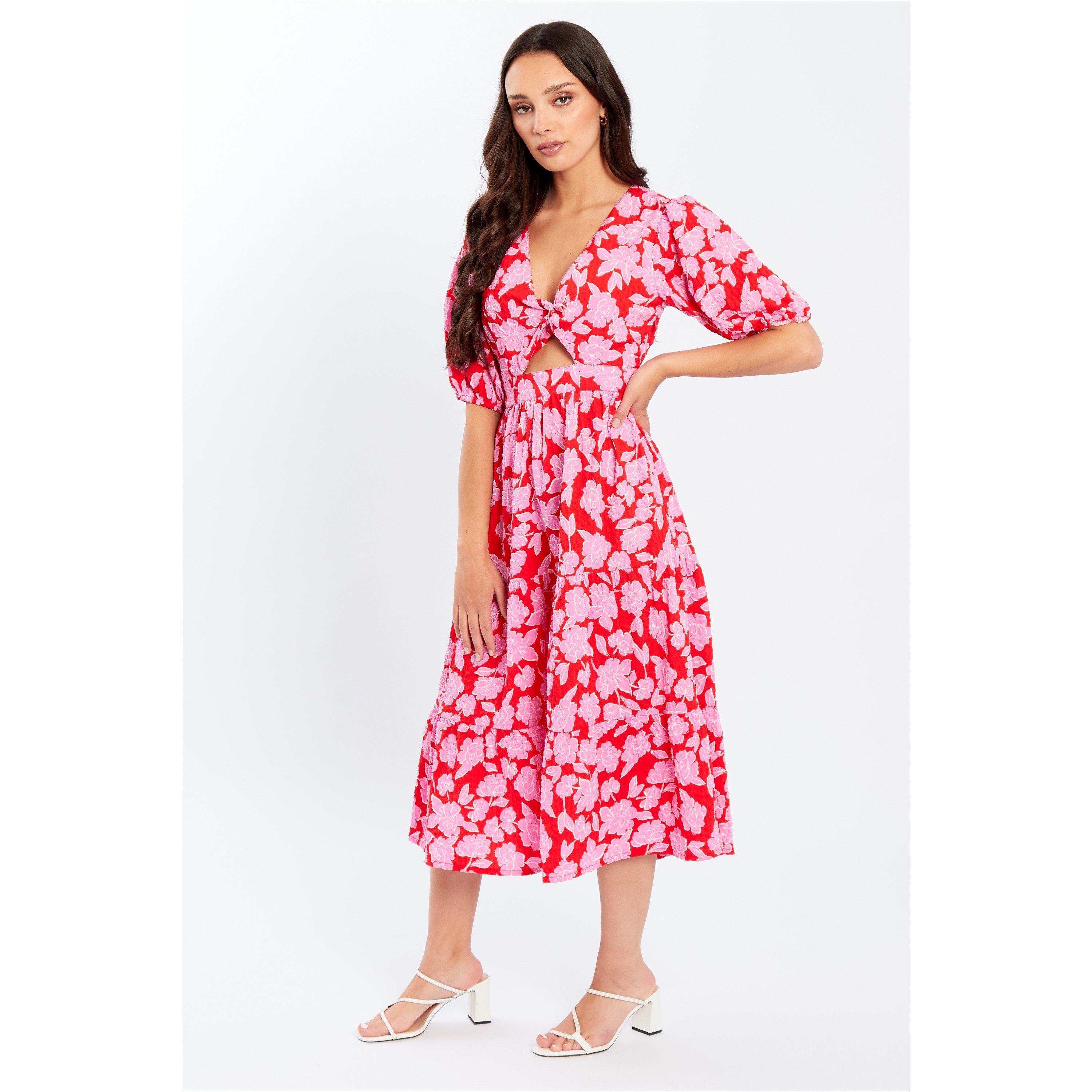 Be You Cut Cut out Midi Dress