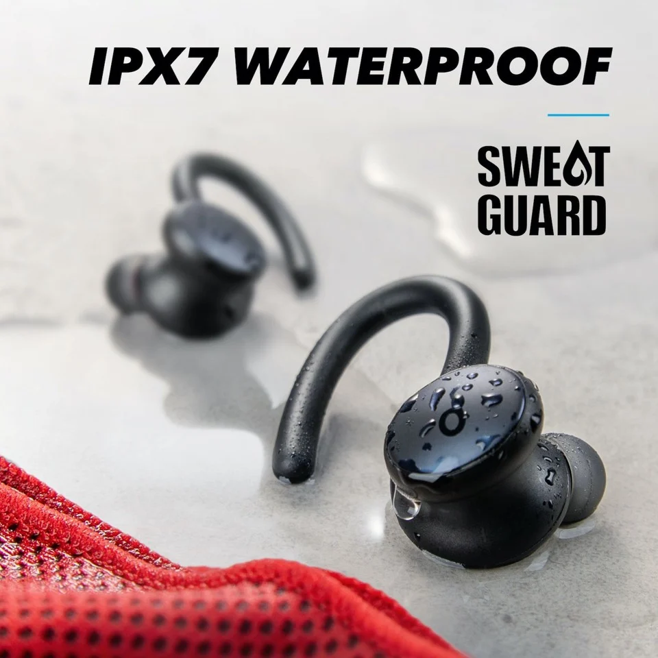 Anker - Høretelefoner - Soundcore Sport X10 - Sort