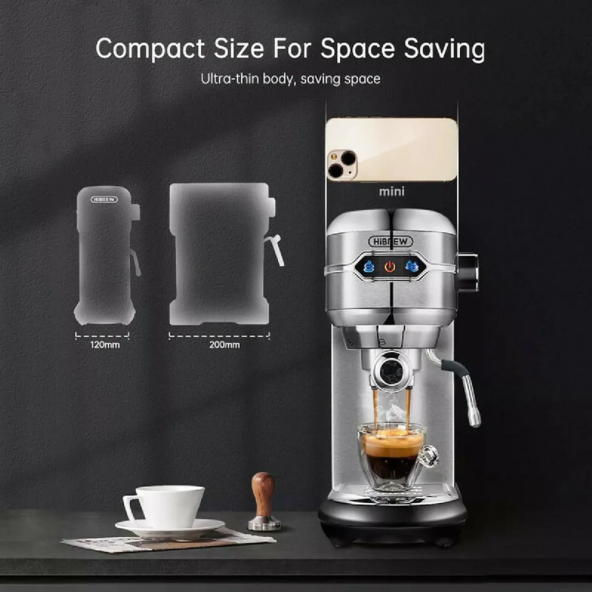 HiBREW H11 Cafetière expresso