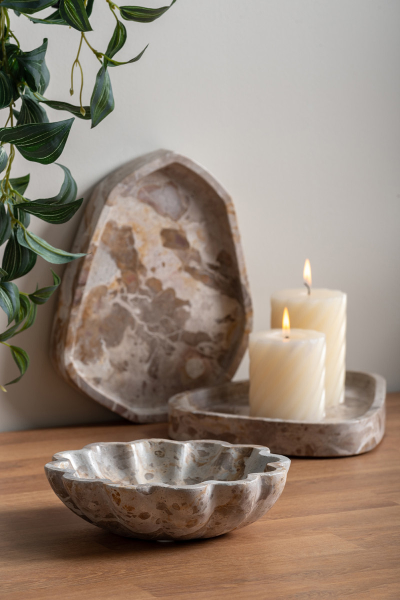 Bowl Flower PT4097BR Brown