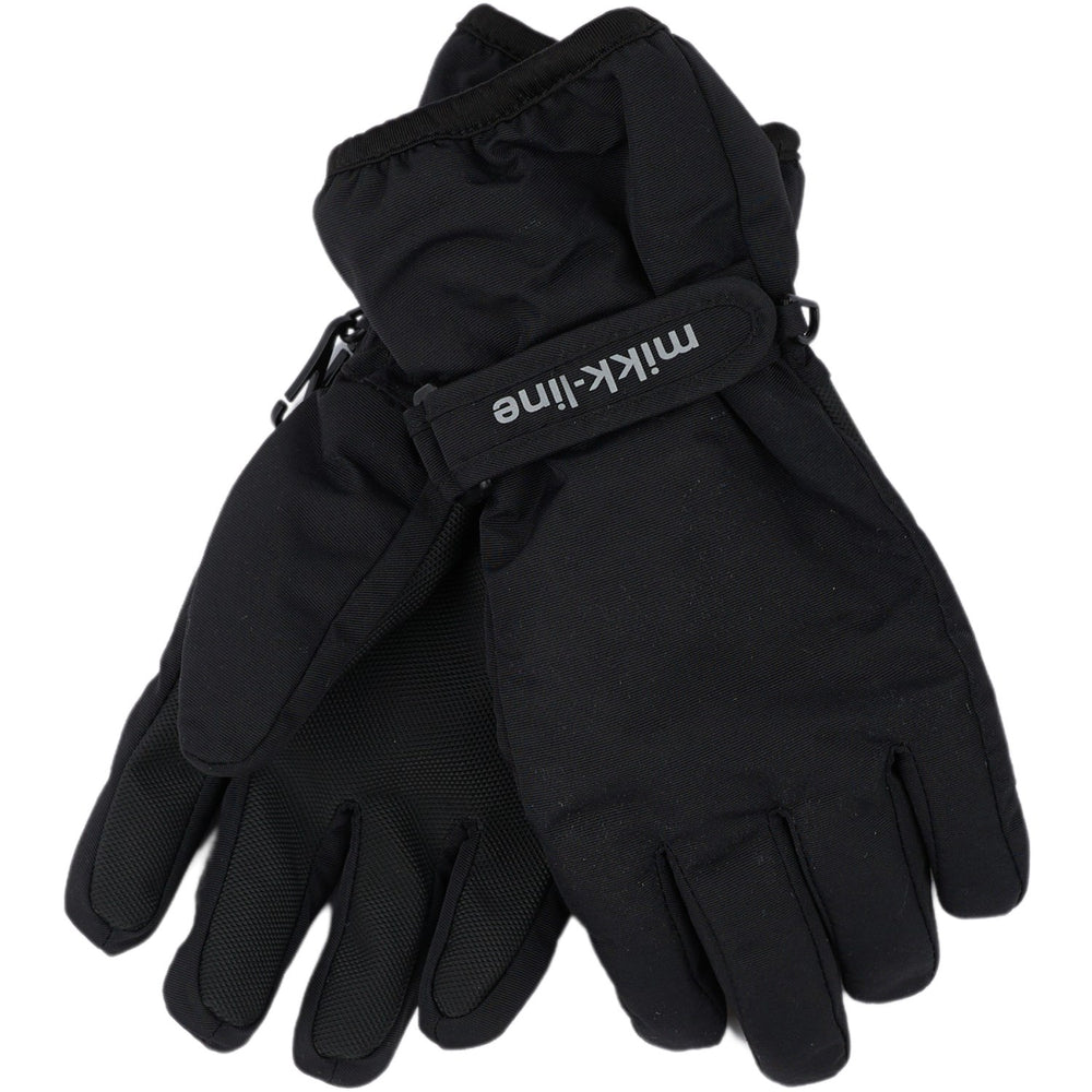 Køb Mikk-Line Black Nylon Handsker