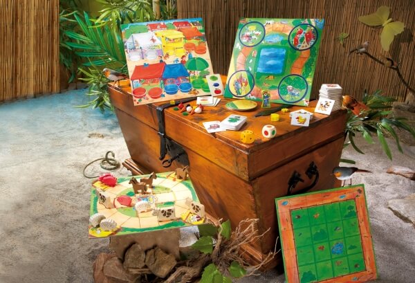 HABA - Mein erster Spieleschatz - Die große HABA-Spielesammlung, für 2-6 Spieler, ca. 15 min, ab 3 Jahren