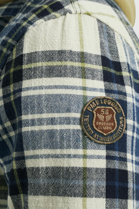 PME legend blauwe heren overhemd
