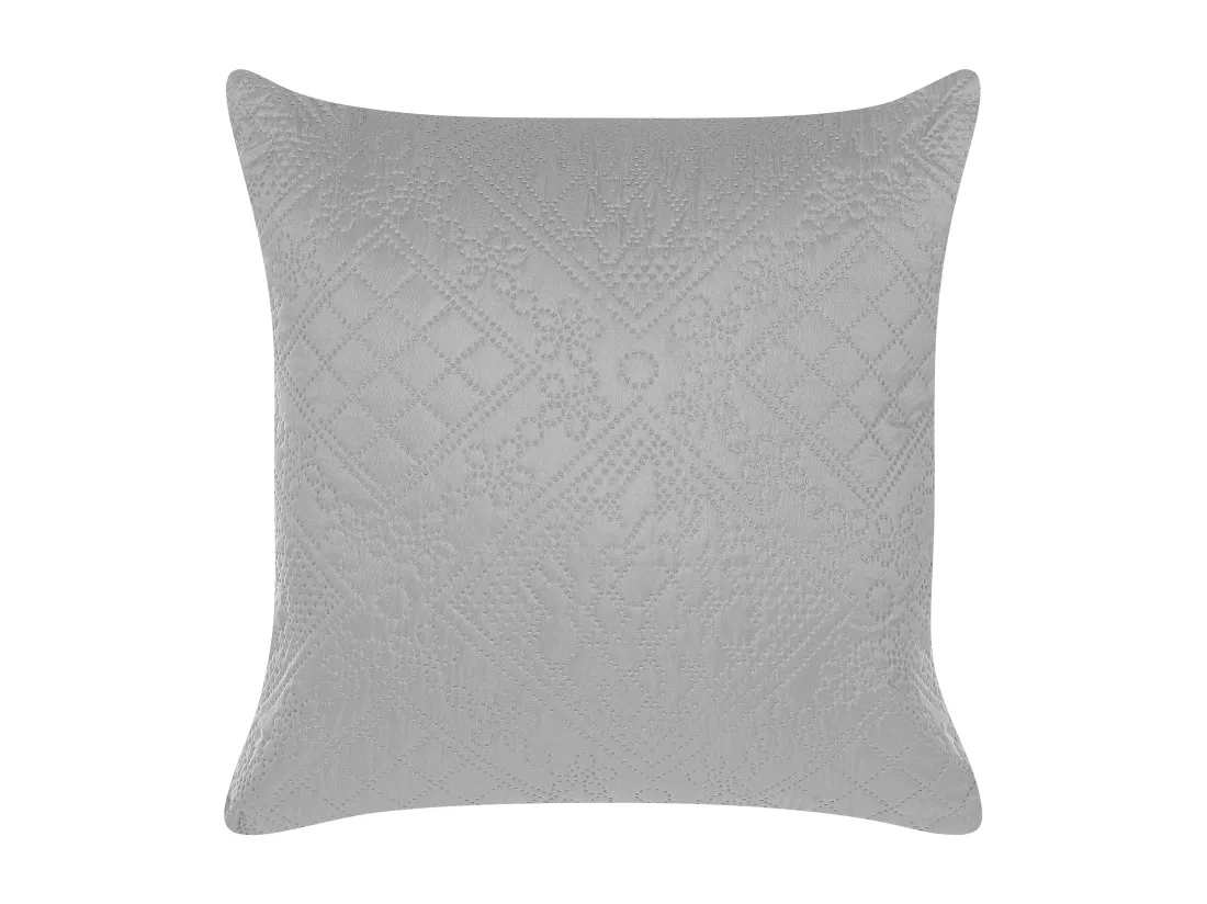 Couvre-lits avec coussins ALAMUT 140 x 210 cm Gris