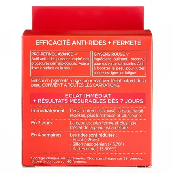 L'Oréal Paris Revitalift Cuidado Vermelho 50ml