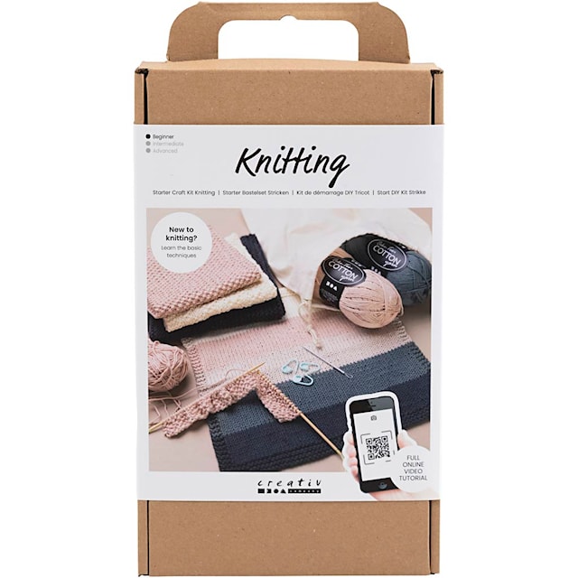 Start DIY Kit Strikking, 1 pk.