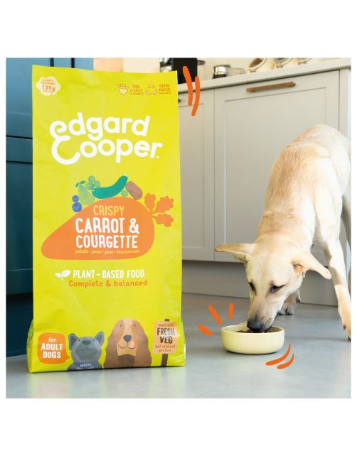 Edgard&Cooper Plantbased Adult Wortel&Courgette - Hondenvoer