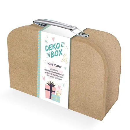 Trötsch Mini Koffer zum Selbstgestalten Dekobox