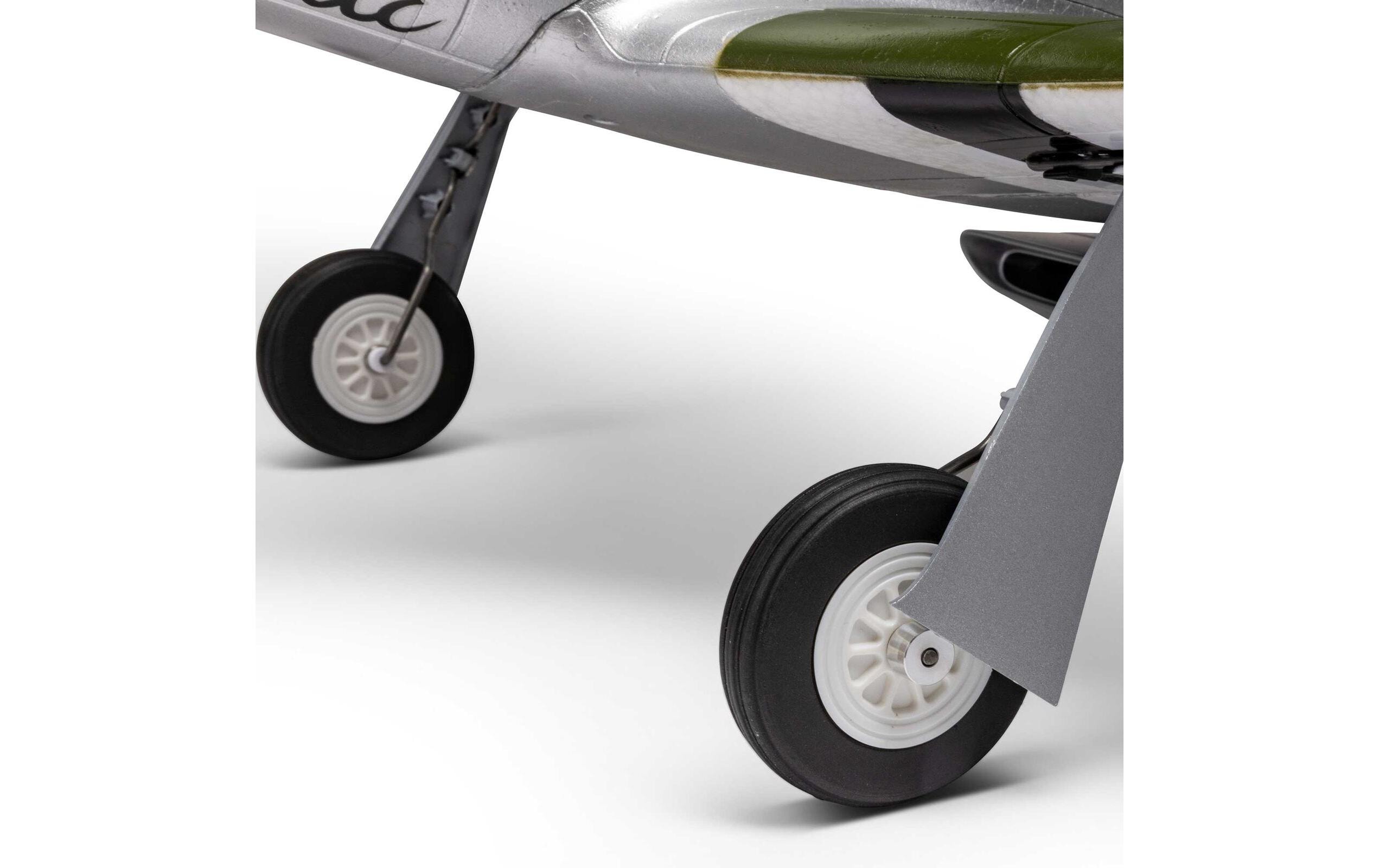 Warbird P-51D Mustang 1000 mm BNF, AS3X+ und SAFE Select<br>Warbird-Modell für Anfänger