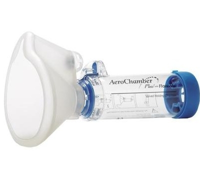Aerochamber Plus  Vu/Medium Mask 4 108504