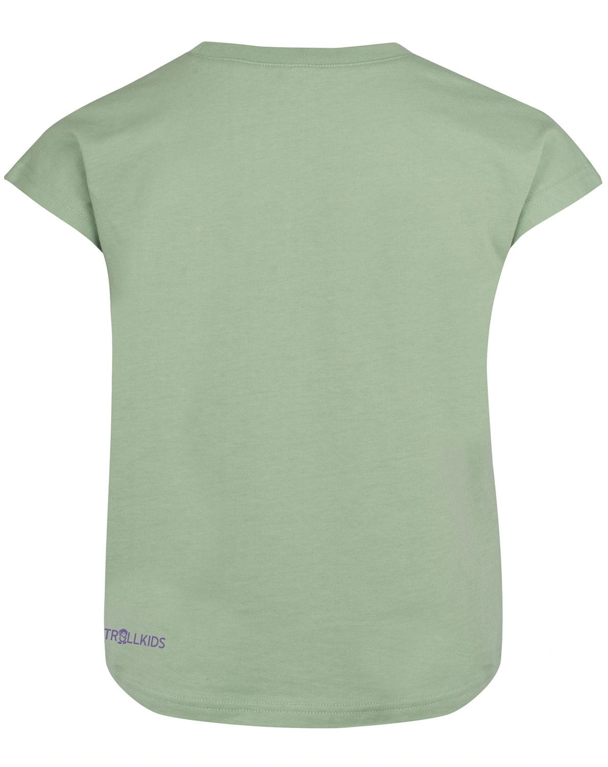 T-Shirt BERGEN in pistachio green/lilac