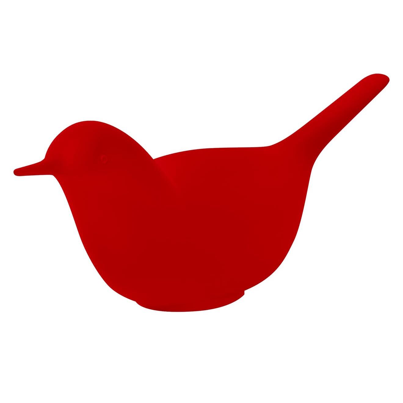 Serralunga Oiseau décoratif Design par Eero Aarnio rouge - 130x52.5x37.5 cm