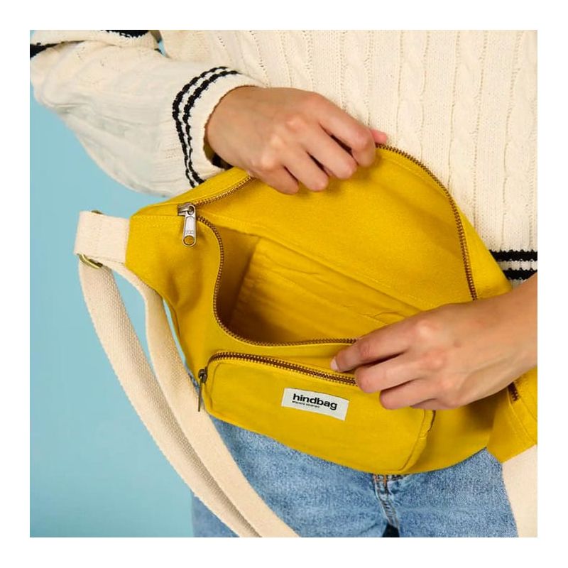 Sac banane XL Sofia 43cm Safran