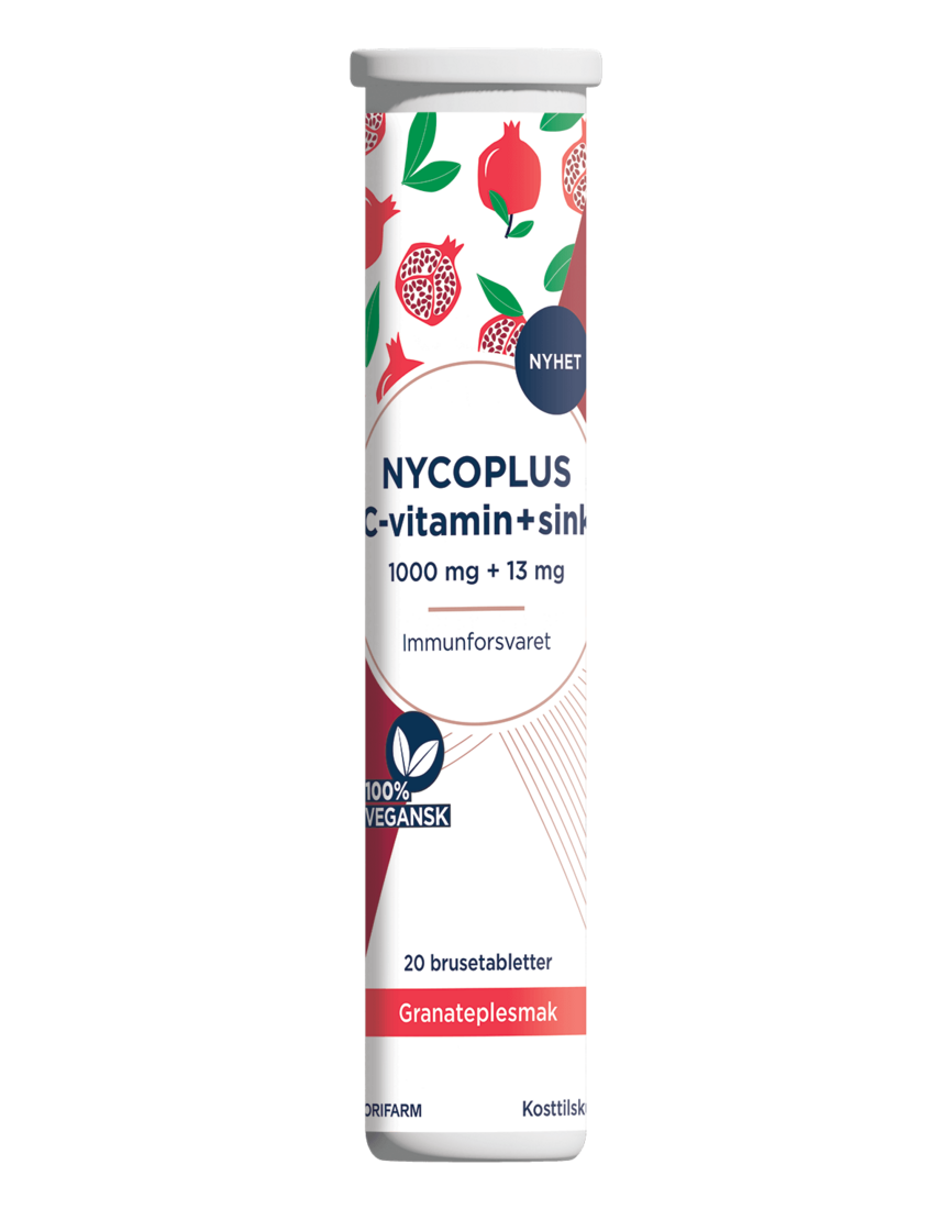 Nycoplus C-vitamin   sink 20 brusetabletter