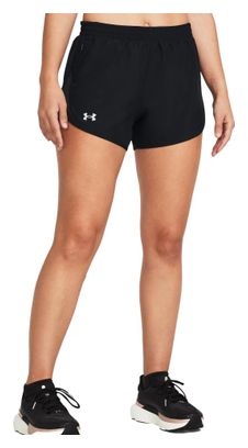 Short Under Armour Fly By 3 Noir Femme