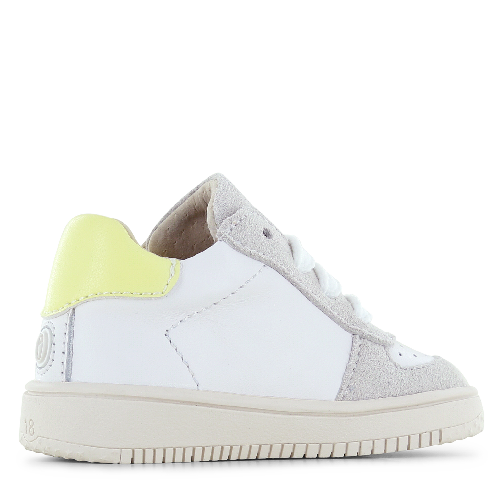 Shoesme wit sneakertje met print Leer, Suède | Meisjes schoenen