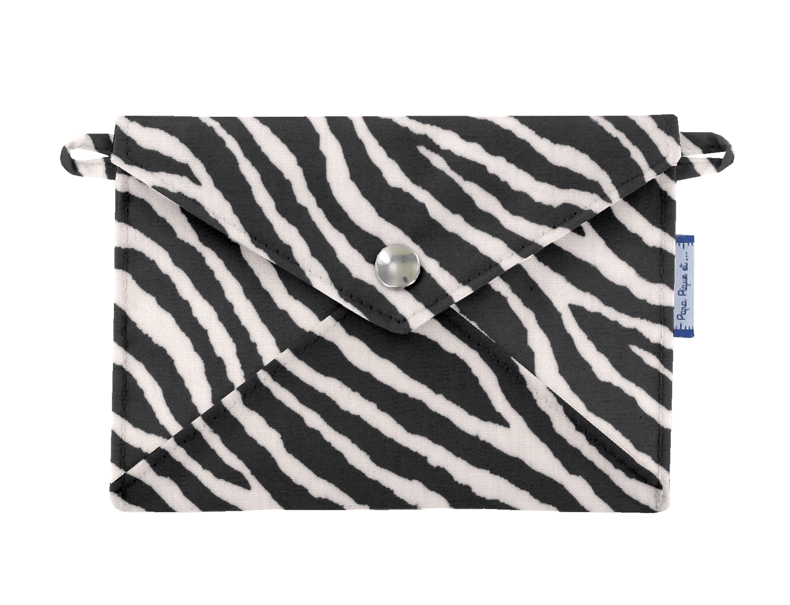 Petite Pochette Enveloppe Zèbre