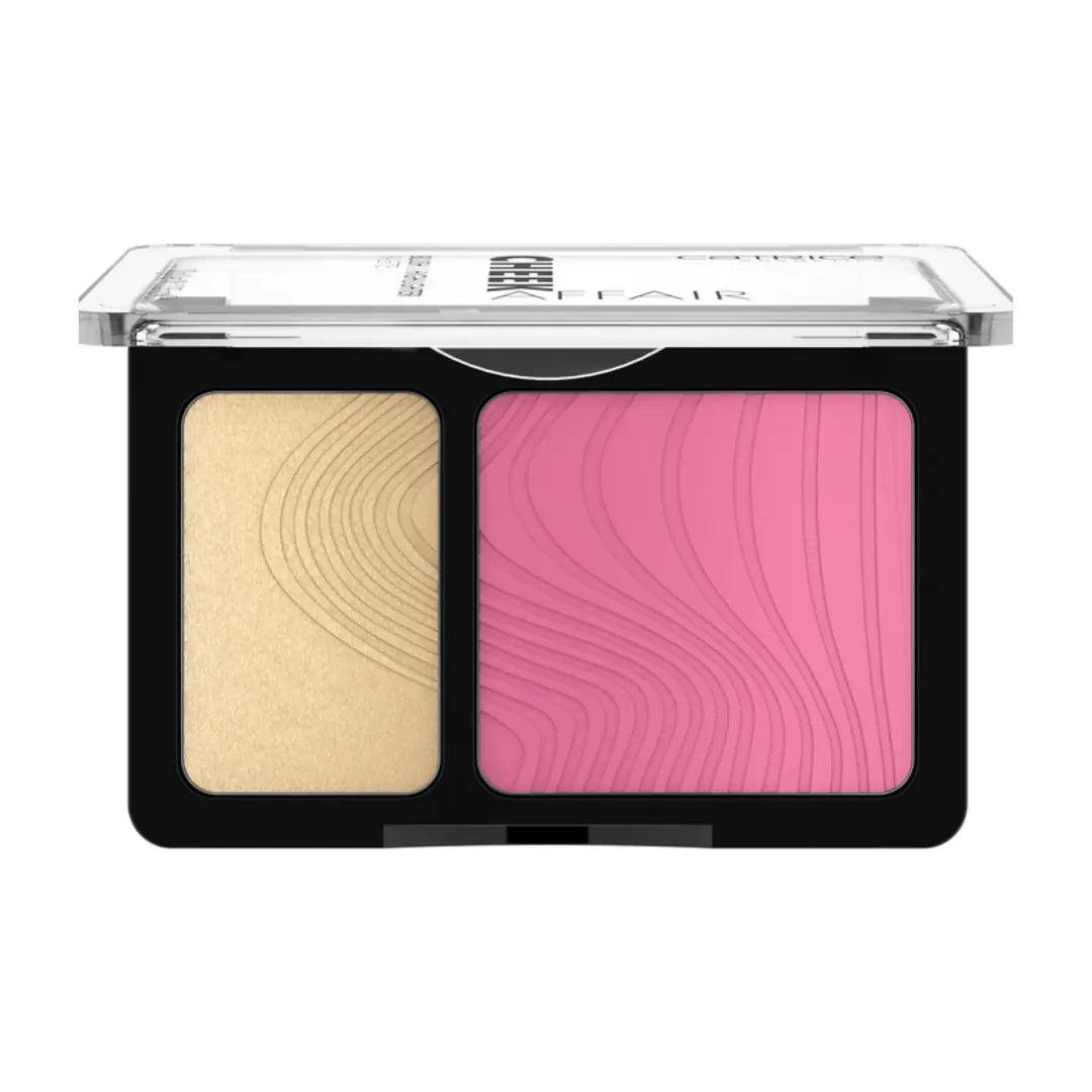 Cheek Affair Blush & Highlighter Palette 010 Love At First Swipe