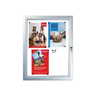 Promocome - Vitrine magnétique 4 A4