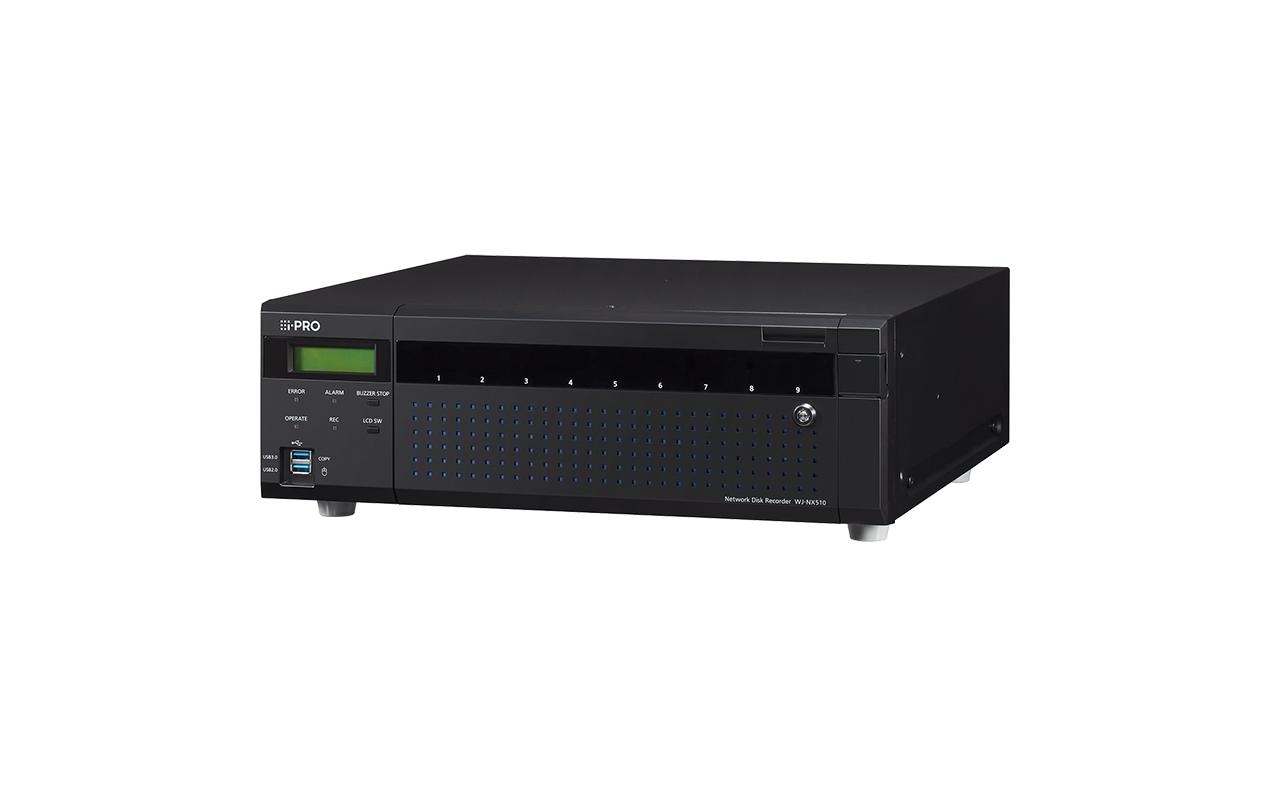 Netzwerkrekorder WJ-NX510KG 0 TB, 64 Kanal<br>I-PRO NX-Serie Hochgesicherter NVR