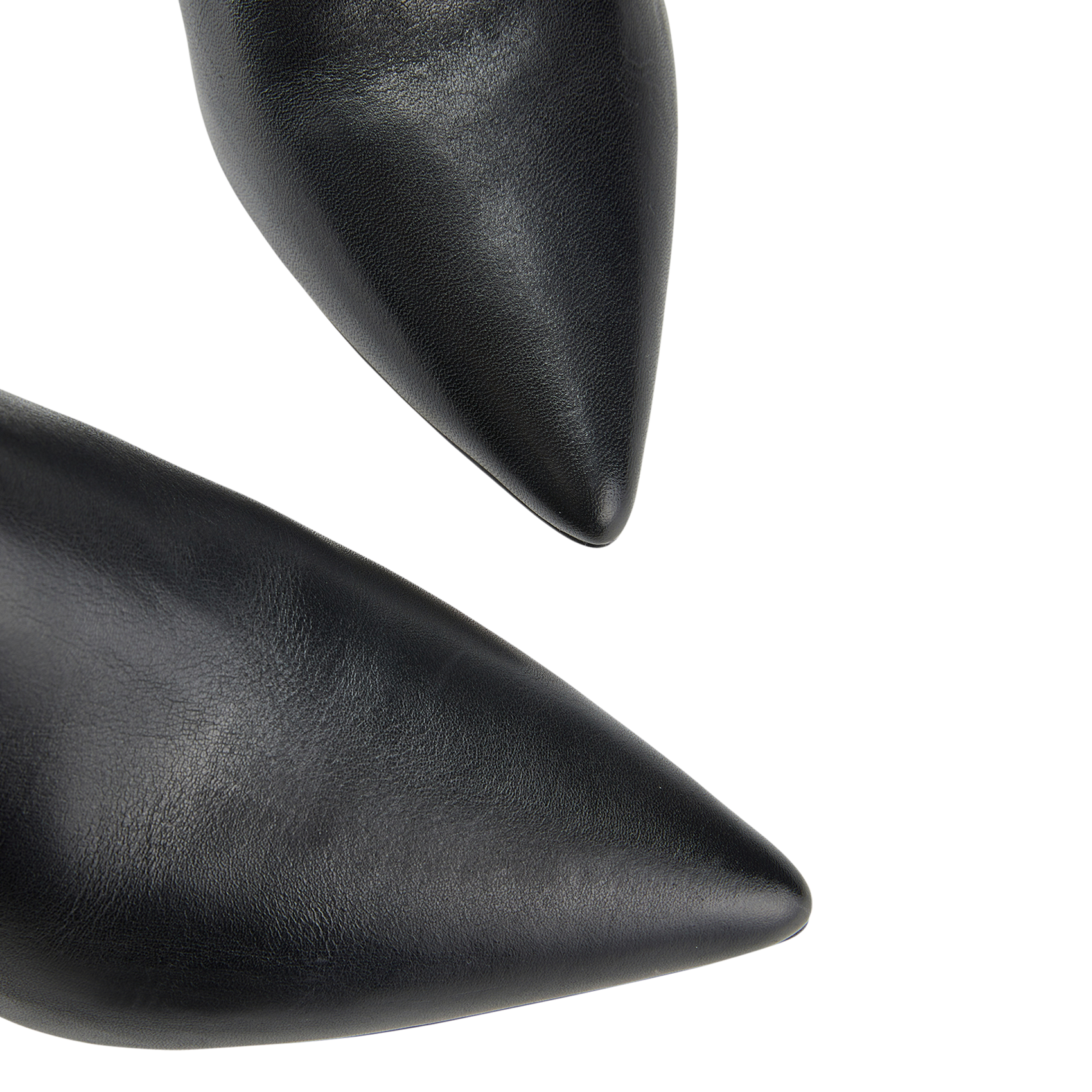 ZIVIA - Bottines à talons en cuir | Noir