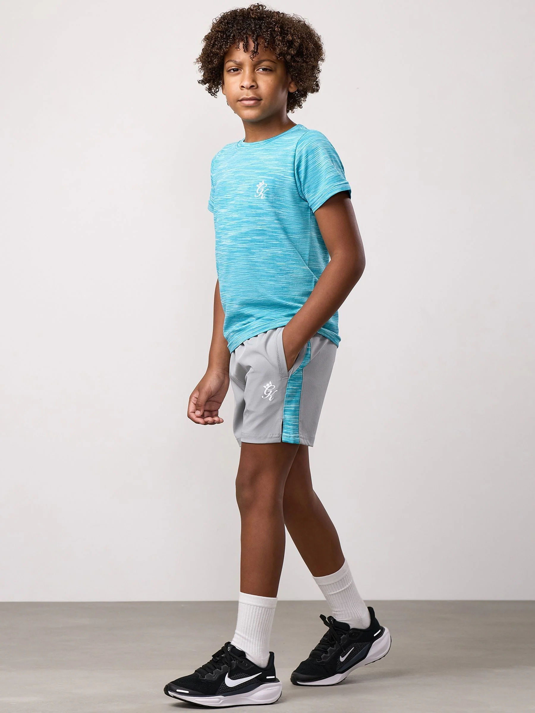Gym King Kids Energy Space Dye Shorts
