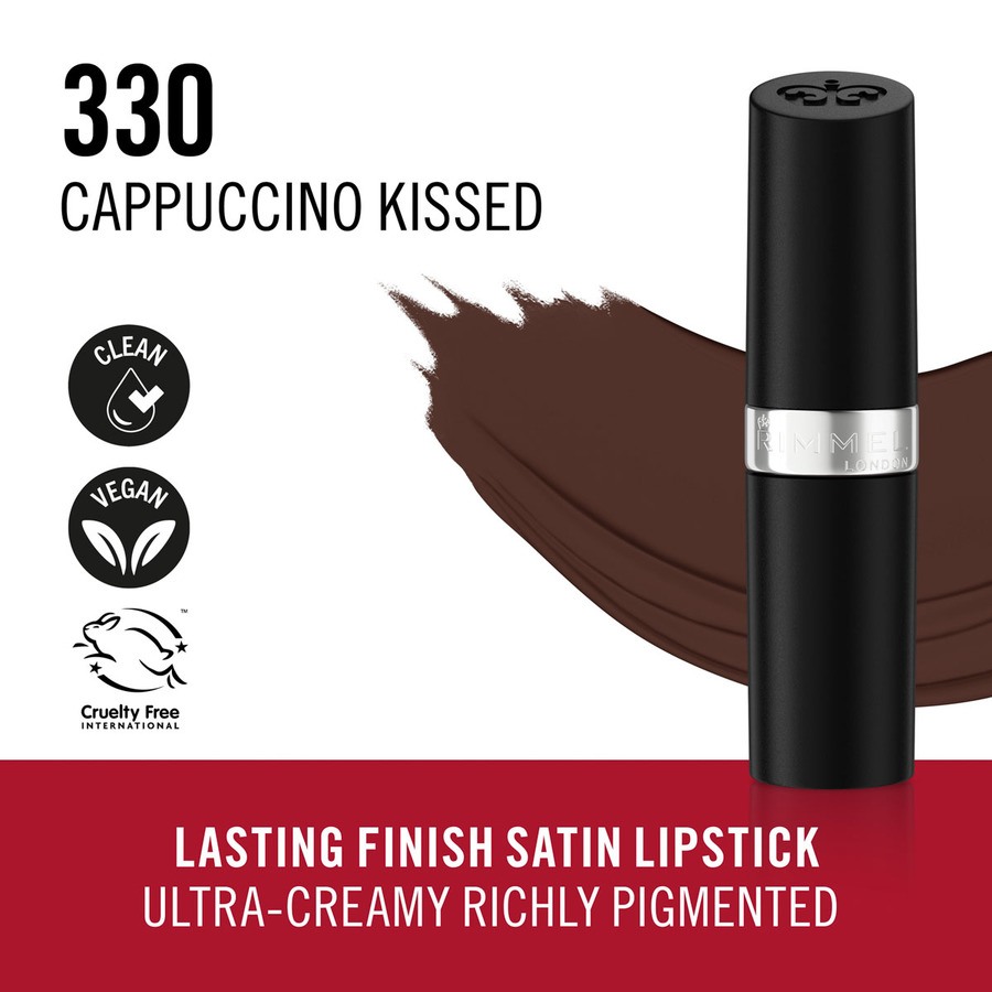 Rimmel London Lasting Finish Lipstick Cappacuino Kissed 4g