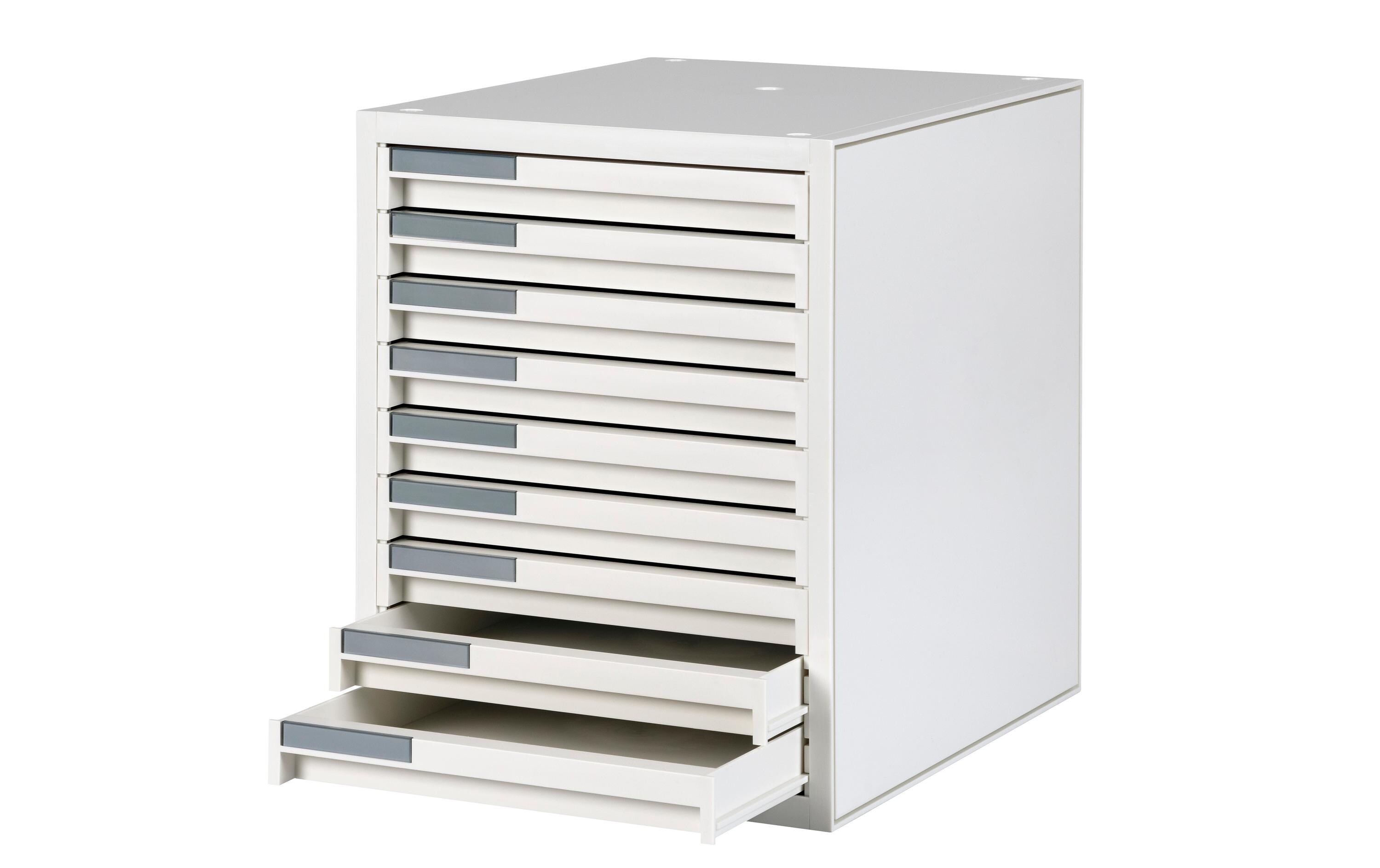 Schubladenbox Styrokay 9 Schubladen<br>Box für wichtige Dokumente