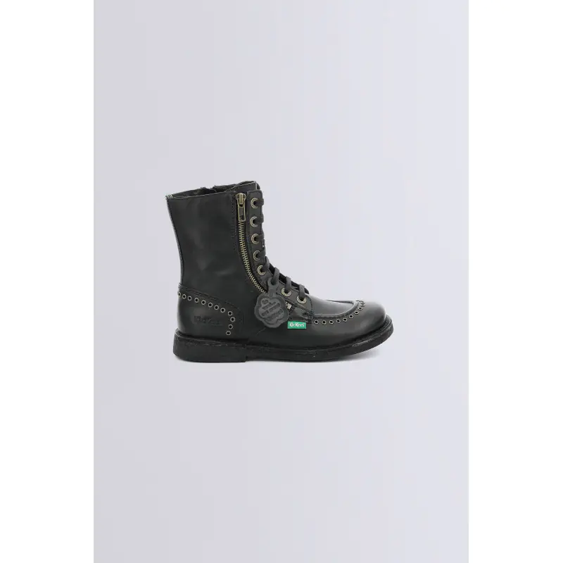 MEETICKZIP NOIR BOTTINES Cuir Femme
