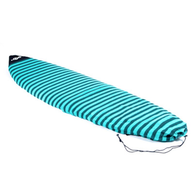 Housse de surf FCS Dayrunner  Stretch Green Stripe - The Corner Shop