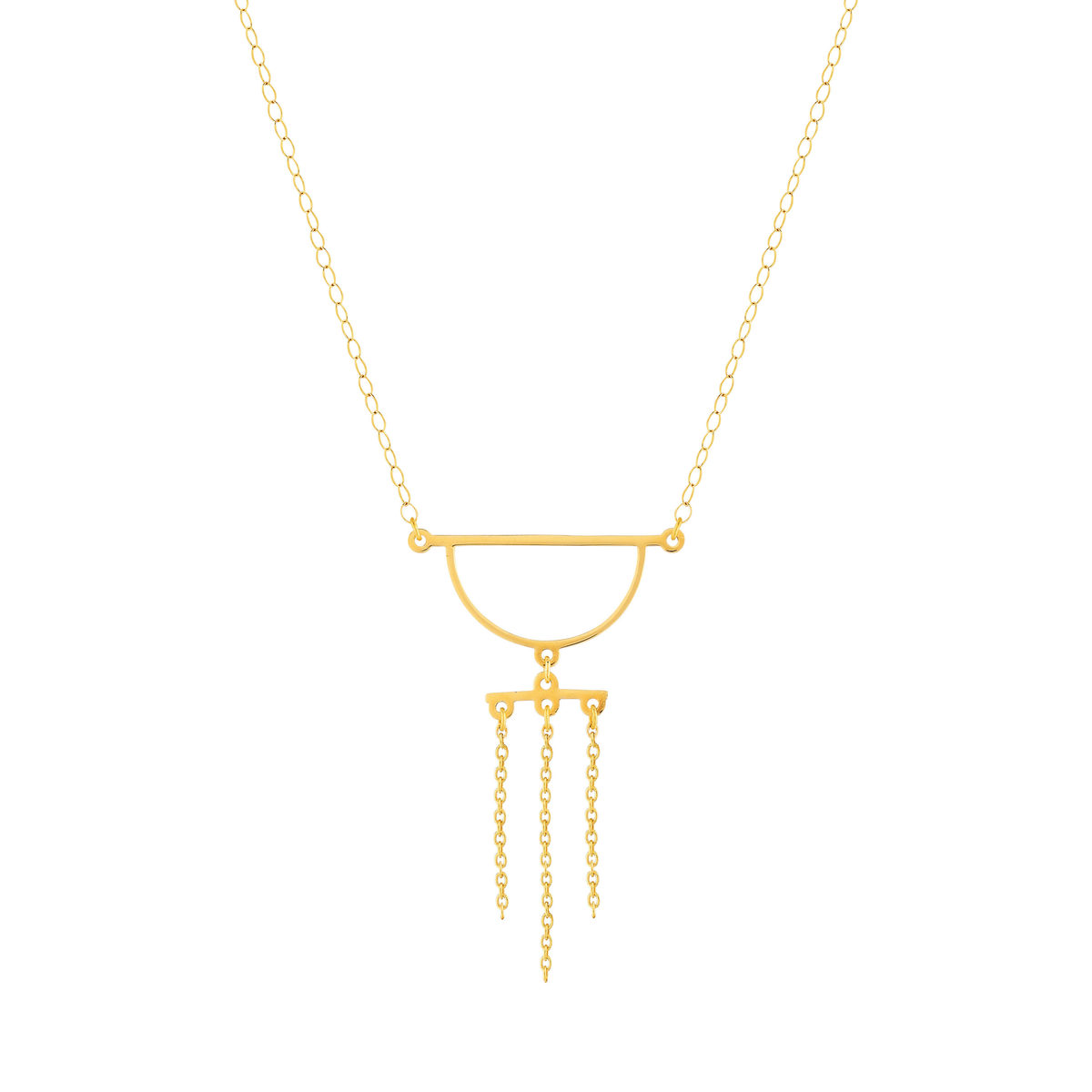 Collier or jaune 750 45 ar 42