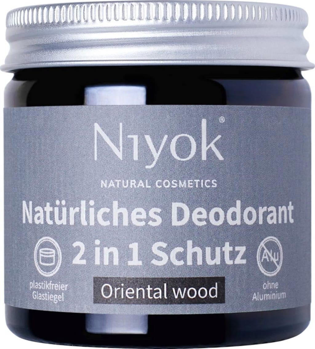 Niyok  2in1 Deo & Antitranspirant Oriental Wood, 40 ml