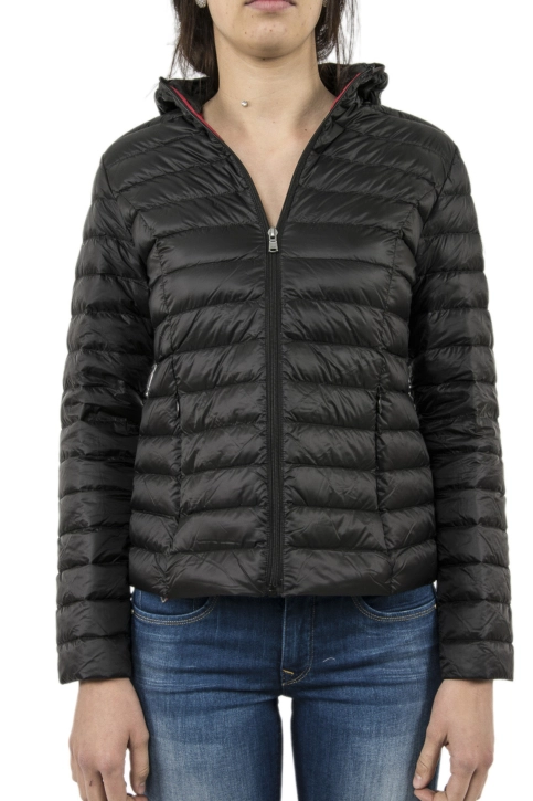 Doudounes jott doudoune cloe ml capuche 999 noir