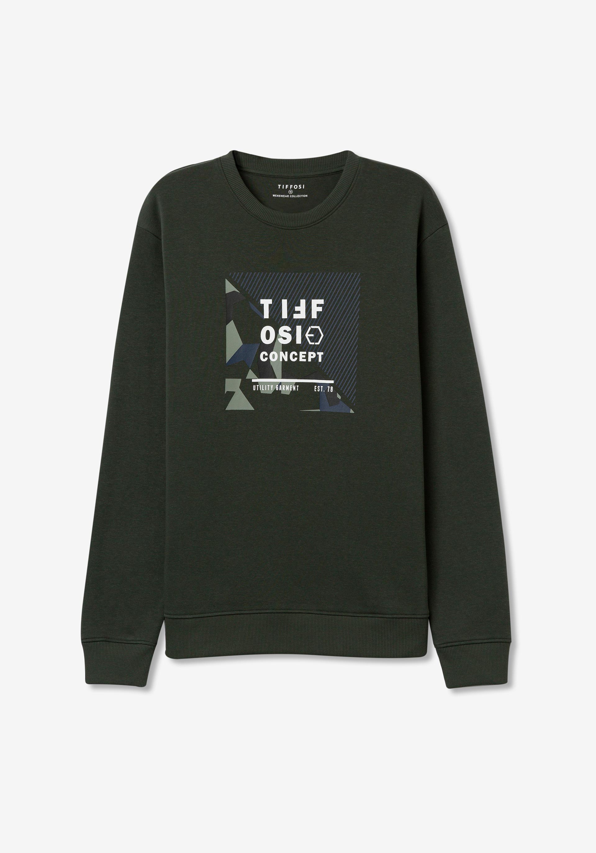 Sweatshirt com Estampado Frontal