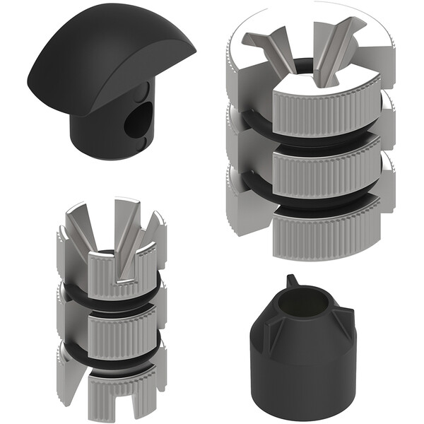 Quad Lock - Jeu de douilles pour support de colonne de direction