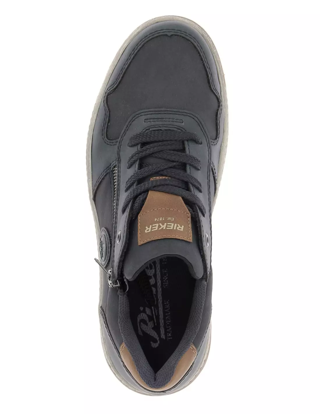 RIEKER 37029 - Baskets DENIMPAZIFIKNUSS