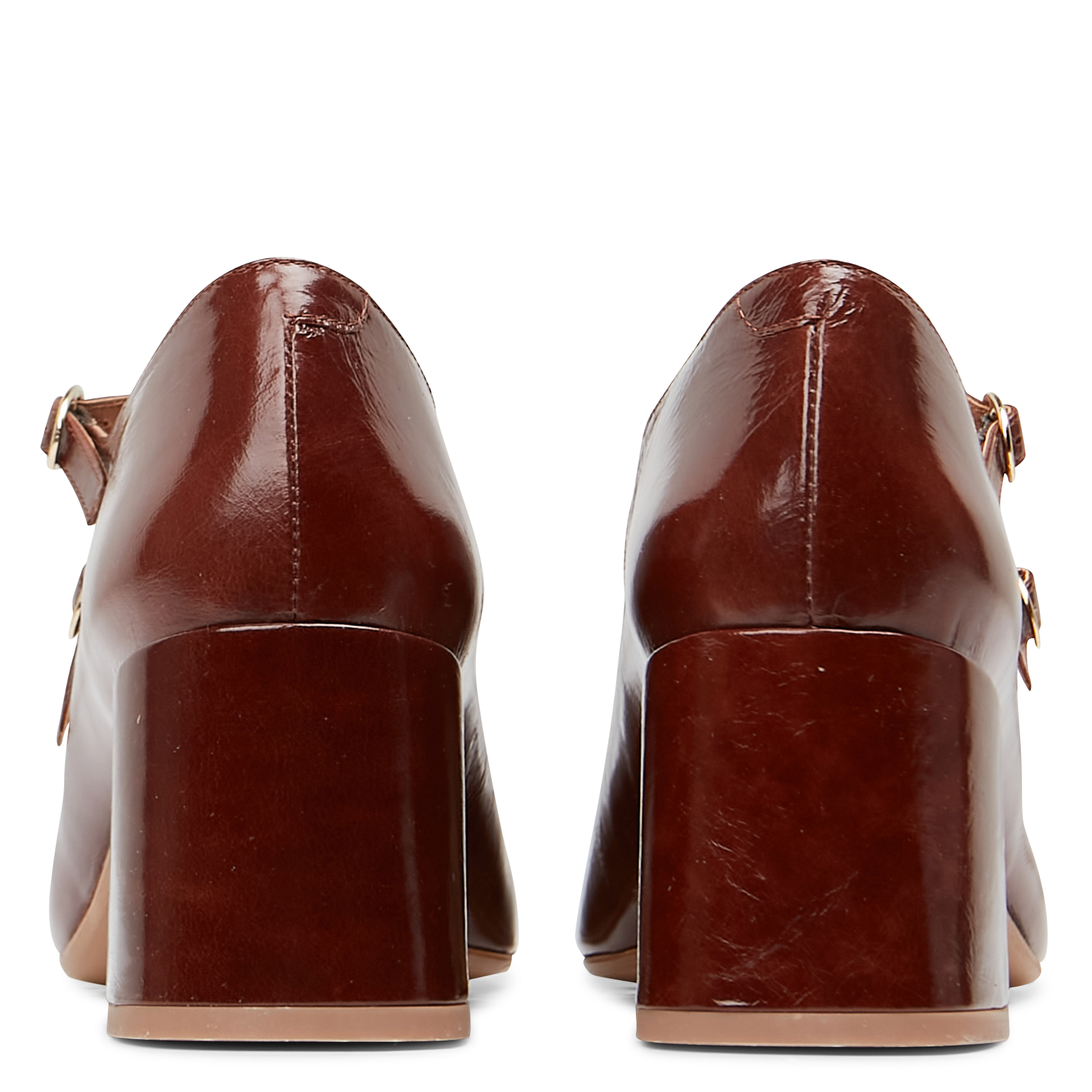 IRVING - Babies en cuir | Marron