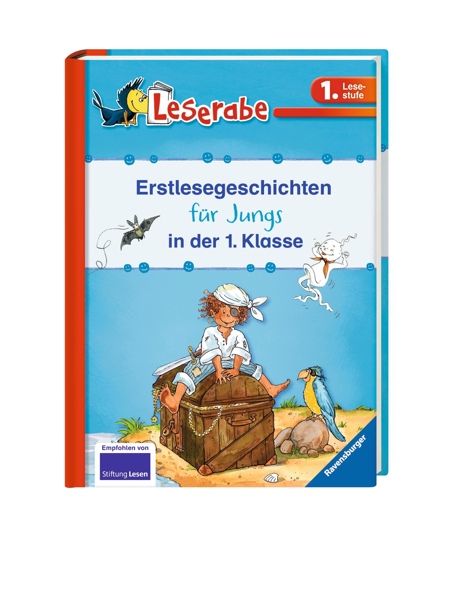 Leserabe - Erstlesegeschichten für Jungs in der 1. Klasse