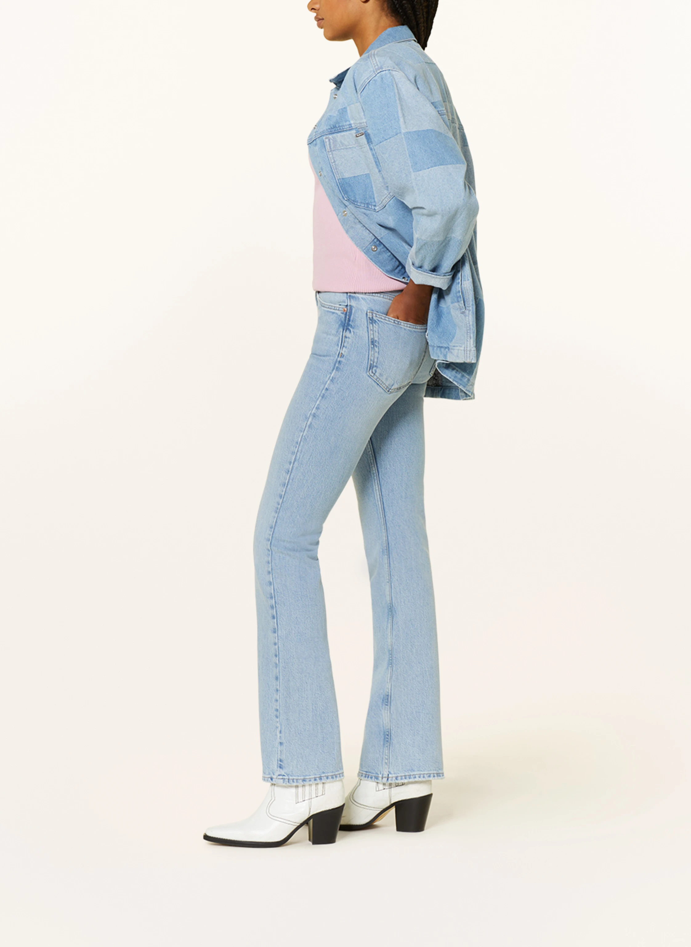 gina tricot Flared Jeans