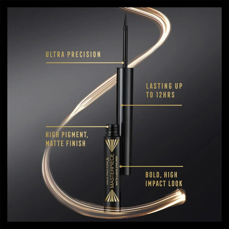 Max Factor MAX FACTOR Masterpiece Liquid Eyeliner, Black, 2 g