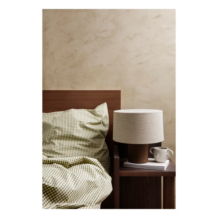 Ferm Living Pied de lampe Post en bois FSC | Chêne fumé
