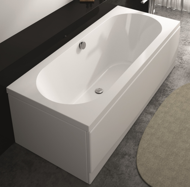 Lambini Designs Round Bubbelbad Silent 190x90cm 10 4 2 hydro en 8 aero jets   kleurenlamp