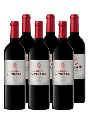 6 BOUTEILLES-LIVRAISON OFFERTE LA CROIX DE MONTLABERT
