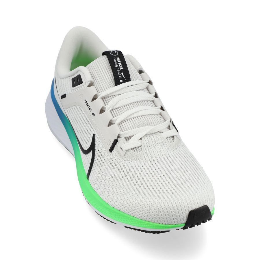Nike Chaussures de Running Air Zoom Pegasus 40 - Blanc/Noir/Bleu/Vert
